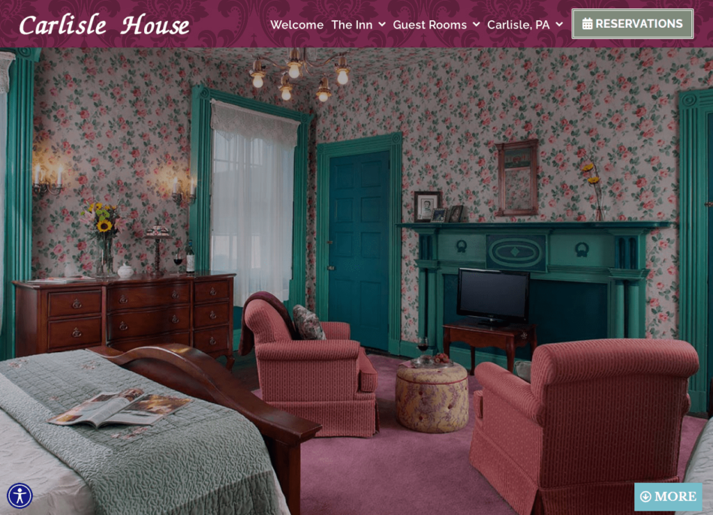 The Carlisle House Homepage / https://thecarlislehouse.com/
Link: https://thecarlislehouse.com/